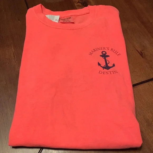 ⚓️NWT Comfort Colors Men's Size S Mariner's Rule Cape Fear Tshirt Tee Shirt - Picture 4 of 5